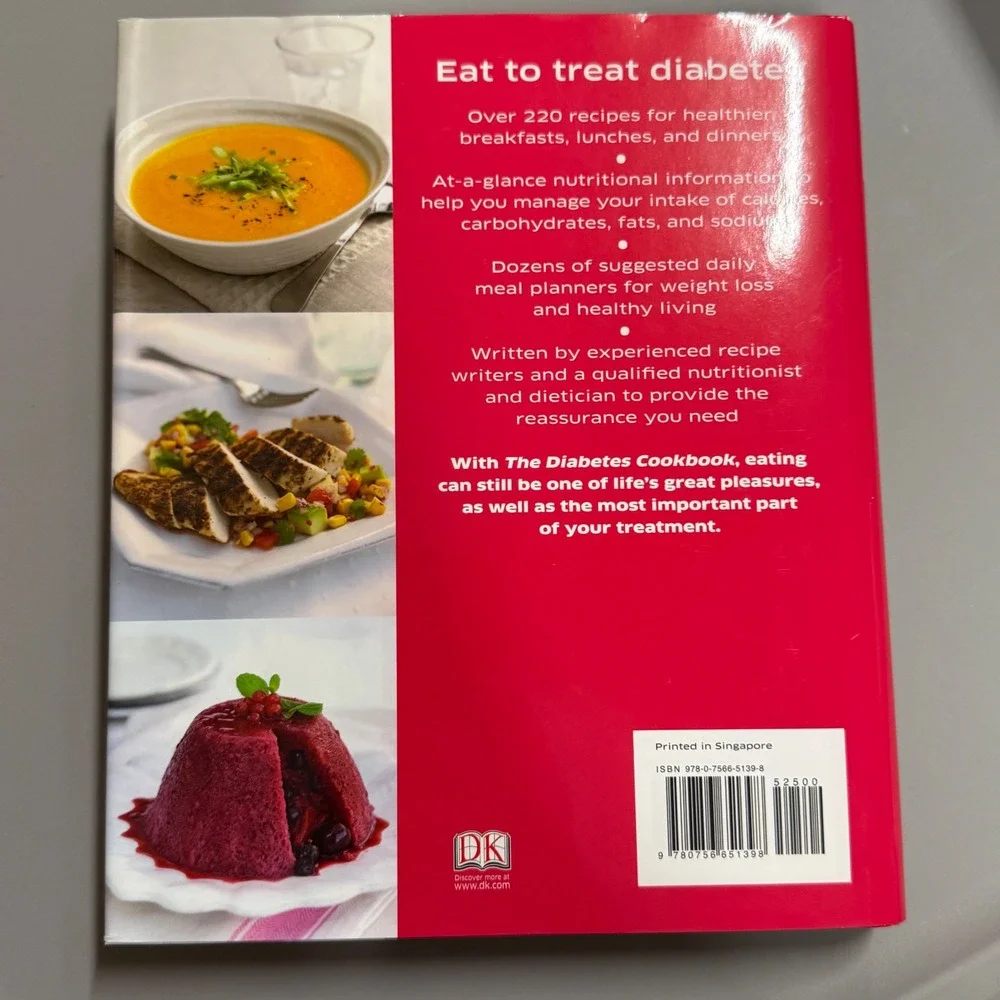 DK Diabetes Cookbook: What‎ to Eat & Cook, Type 2 Recipes, Healthy Eating